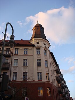 Gneiststraße Ecke Pappelallee, Berlin - Turret (7122210041)