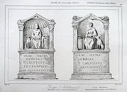 Drawings of 2 more altars dedicated to Nehalennia Goddess Nehalennia 3.jpg