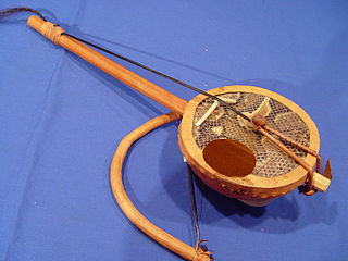 <span class="mw-page-title-main">Goje</span> West African variety of one-stringed fiddles