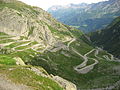 Stará průjezdní cesta v údolí Val Tremola