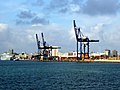 Grúas en el Puerto de la Bahía de Cádiz