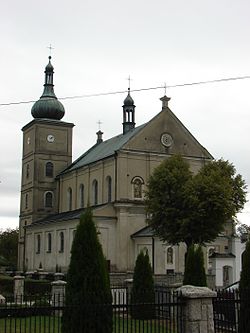 Parish church of Virgin Mary, built 1650.