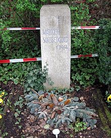 Suessenguths Grab auf dem Friedhof Wilmersdorf