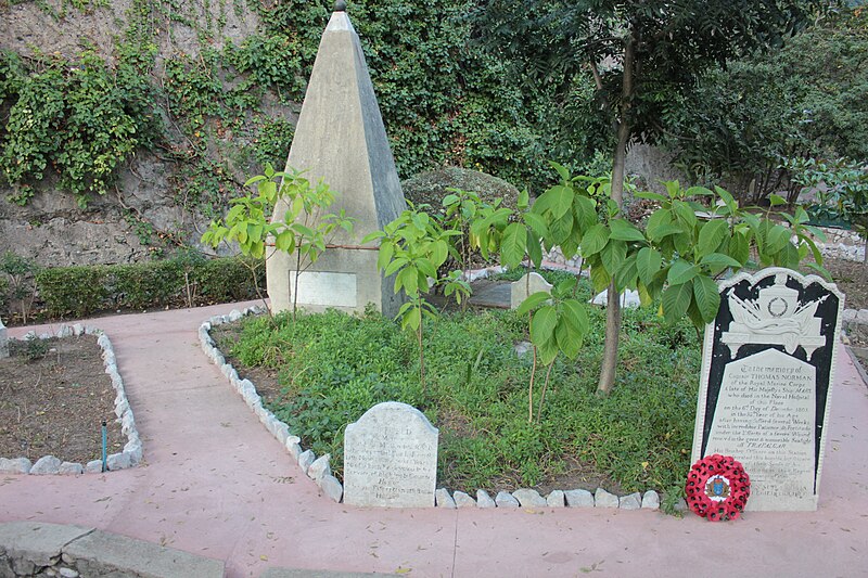 File:Graves of John Mullen and Thomas Norman, Trafalgar Cemetery.JPG