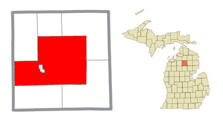 Grayling Township, MI location2.png