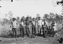 Image 10Group of eight Choctaw and two white men in 1909 (from Mississippi Band of Choctaw Indians)