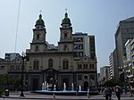 De San Fransisco kerk in het centrum van Guayaquil