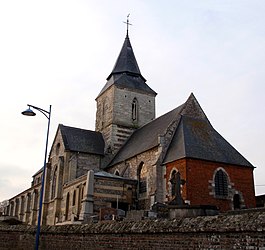 Die Kirche in Hautot-l'Auvray