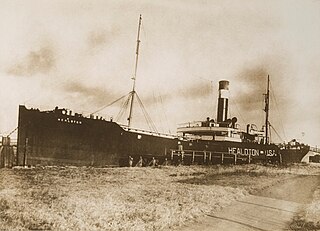 SS <i>Healdton</i> US-owned oil tanker sunk in 1917