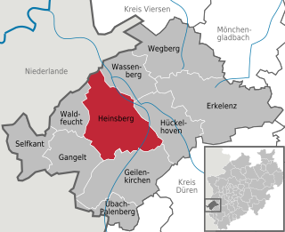 Heinsberg Place in North Rhine-Westphalia, Germany
