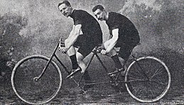 Henri Rudeaux et Lloyd Hildebrand, recordmens du monde des 50 miles, en septembre 1894 - 2.jpg