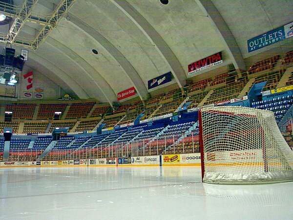 View from ice level