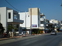 Hauptstraße in Zipari.