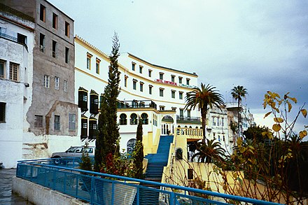 Hotel Continental is Tangier's grand old hotel and the first thing you see when you're off the ferry