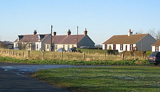 Humbie village in East Lothian, Scotland, UK