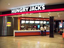 A Hungry Jack's outlet within Melbourne Airport T2 Hungry Jack's Melbourne Airport.jpg