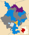 Huntingdonshire UK local election 2014 map.svg