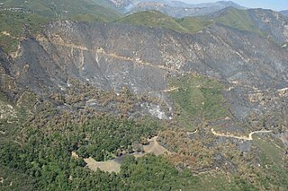 <span class="mw-page-title-main">Indians Fire</span> 2008 wildfire in Central California