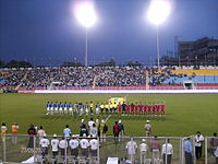 India vs Syria on the 2007 ONGC Nehru Cup International Football Tournament IndiavsSyria Nehru Cup-2007.jpg