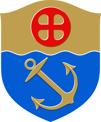 Radkreuz im Wappen von Ingå