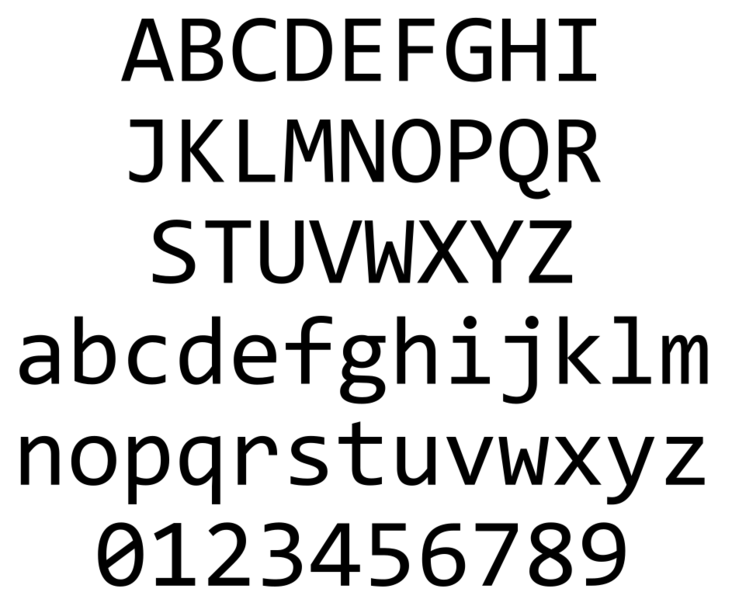 File:Inkscape Fonts - Consolas.png