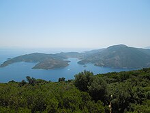 Ithaca, Molos Gulf and Bay of Vahty seen from Moni Katharon.JPG