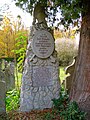 Grabstelle eines preußischen Offiziers auf dem jüdischen Friedhof in Bad Kissingen