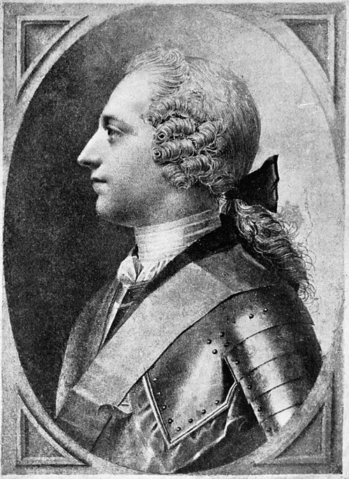 Prince Charles Edward Stuart, after a portrait by Giles Hussey