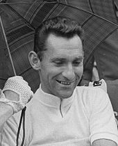 Jean Stablinski won the first Amstel Gold Race in 1966. Jean Stablinski 1963.jpg