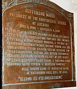 Plaque with a quote