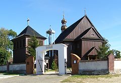 The church in real village of Jeruzal which appears regularly in the show Jeruzal Kosciol.JPG