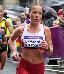 Jessica Draskau-Petersson at the London 2012 Summer Olympics