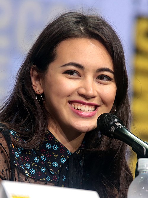 Henwick at the 2017 San Diego Comic-Con