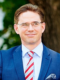 Jyrki Katainen Finnish politician