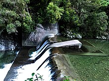 Weir and water supply intake on Hutt River at Kaitoke Kaitoke weir and water supply intake.jpg