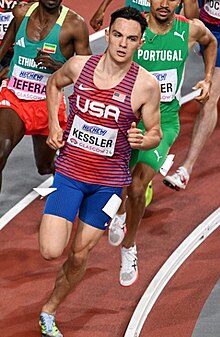 Kessler 1500 m men final Glasgow 2024.jpg