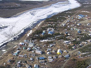 Kiana, Alaska, on the Kobuk River