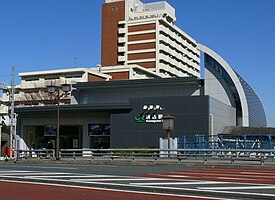 North entrance of the JR train station