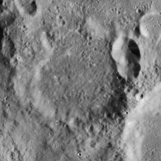 <span class="mw-page-title-main">Krusenstern (crater)</span> Crater on the Moon