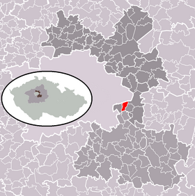 Localisation de Květnice