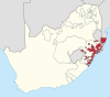 KwaZulu in South Africa.svg