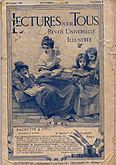 Cover of the magazine Lectures Pour Tous (1911)