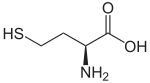 Struktur von L-Homocystein