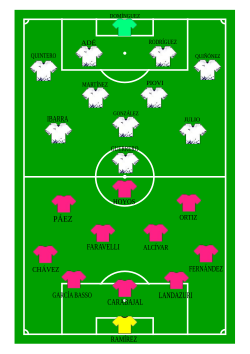 Alineación inicial