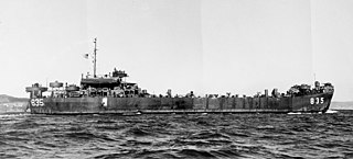 USS <i>LST-835</i> LST-542-class tank landing ship