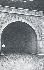 La Galleria di Boasi nel 1933 che collegò per la prima volta la Val Fontanabuona con la Val Bisagno