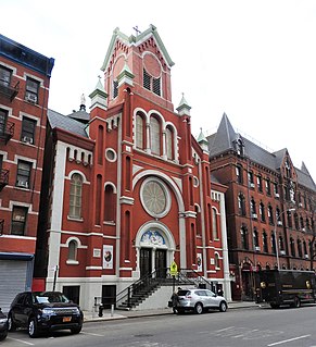 Church of Our Lady of Sorrows (New York City) church building in Manhattan, United States of America