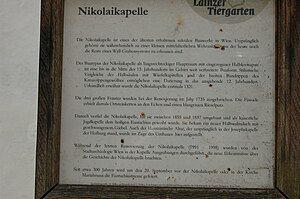 Wien Nikolaikapelle: Geschichte, Architektur, Brauchtum