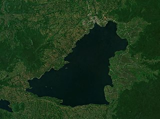 <span class="mw-page-title-main">Lake Lanao</span> Ancient lake, Rift lake in Lanao del Sur