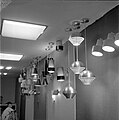 Lampeutstilling i 1959. Foto: Dagbladet